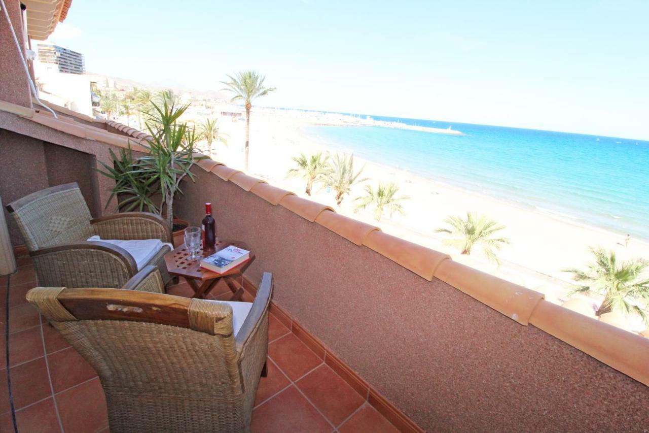 エル・カンページョAtico Duplex De Lujo Frente Al Mar. 1A Linea Playaアパートメント エクステリア 写真